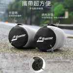 Litume E650 天鵝絨旅行毛毯 深藍灰, , large