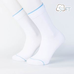 【SOFT】Light Compression socks-Snow frost blue (21-26cm)