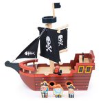 Mentari 冒險英雄海盜船(木製玩具/玩具船), , large