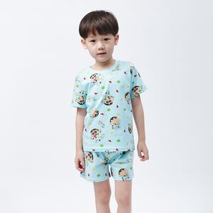 (多款)蠟筆小新 純棉短袖套裝 純棉睡衣 【旺達棉品】SC-NF002