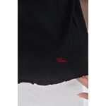 (S) burberry質感棉質純棉黑色短袖上衣二手衣, , large