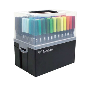 TOMBOW 蜻蜓牌 ABT PRO 雙頭麥克筆 彩色毛筆 108色組 / 組 ABT-108C