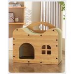 【AOTTO】DIY四季通用貓抓板貓屋別墅(CAT-101), , large