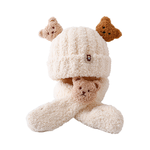 Bear Knit Hat and Scarf Set, , large