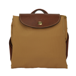 LONGCHAMP Le Pliage Original M 再生帆布中型折疊後背包/鹿皮色, , large