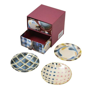 Soy sauce dish set of 6