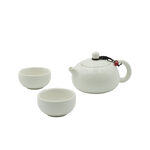 Ceramic tea set, , large