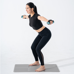 Comefree 8mm輕量好摺EVA運動墊 礦灰色[西合], , large