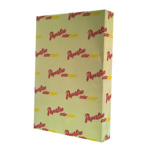 PL110 70g A4彩色影印紙-淺黃色(5包/箱)