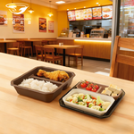 【哩皿食器】台灣製  C-Bento 潔晶餐盒 可微波, , large