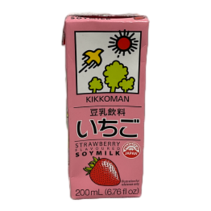 龜甲萬豆乳-草莓風味200ml【Mia C'bon 限定】