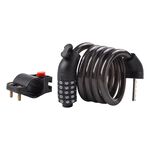 1.2M bicycle five-digit combination lock, , large