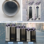 晶鑽316不鏽鋼陶瓷運動彈跳保溫杯-1000cc-不鏽鋼色-1支, , large