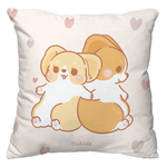 【多利寶寢具】柯基犬卡卡_水晶絨靠墊抱枕-手牽手, , large