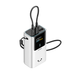 【Wh+CCC】CUKTECH 酷態科 10號MINI 55W TYPE-C 自帶線行動電源 10000mAh (PB1055) - 白色, , large