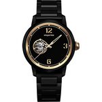 elegantsis GOLDEN FASHION JT75A鏤空機械錶-黑金/43mm ELJT75A-NB01MA, , large