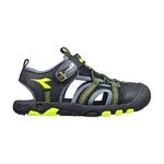 DIADORA迪亞多那 大童護趾運動涼鞋 機能涼鞋 童鞋 魔鬼氈 磁扣 透氣 彈性 減震 吸衝 柔軟 耐磨 止滑 黑 藍, , large