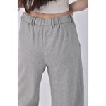 (M) giordano ladies高腰質感灰色長褲二手衣, , large