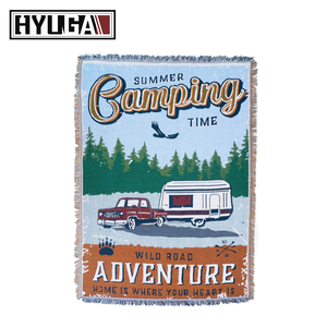 HYUGA Extra Large Camping Blanket【Wilderness】