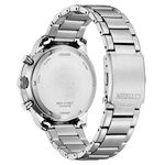CITIZEN 星辰 賽車風格光動能三眼計時手錶 CA4500-91X, , large