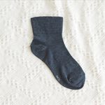 [Kaimei Cotton Industry] 6 pairs set black MIT made in Taiwan, fine cotton 200 needles, plain color, no bunch marks, wide mouth, , large