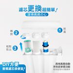 【麗水生活】LW2106-600G 加侖 直接輸出 RO逆滲透純水機 黑白機 大通量 99.999%高效濾除病, , large