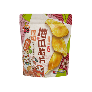 Fu wei sweet potato chips-plum