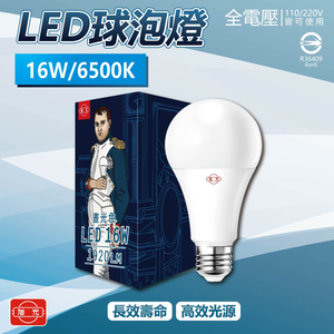 [寶旺旺]旭光LED 16WLED燈泡(白光) E27燈泡 電燈泡