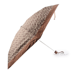 COACH CC Logo 滿版標誌環保材質迷你雨傘/焦糖色, , large