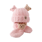 Bear Knit Hat and Scarf Set, , large