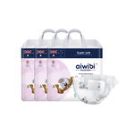 Aiwibi 愛薇彼 超薄零觸感瞬吸紙尿褲 S(三包裝)  紙尿褲 嬰兒尿布 紙尿布 柔軟透氣 黏貼型, , large