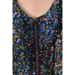 (M) joan綁帶藍色短袖上衣二手衣, , large