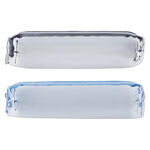 Clear Rectangle Pencil Case, , large