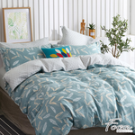 【FOCA】Los Angeles Time | 100% combed cotton bed sheet and pillowcase set - single, , large