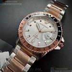 [星晴錶業]ARMANI手錶,42mm,AR00077銀白色錶面玫瑰金錶殼金銀相間精鋼錶帶款, , large