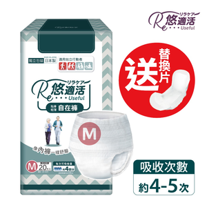 Useful Disposable Incontinence Pants  (absorption 600cc) M