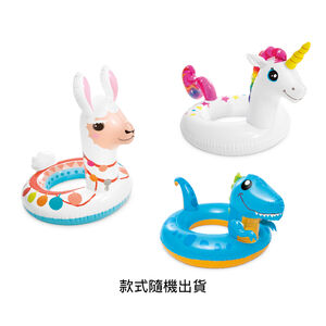 【泳具】INTEX動物型豪華泳圈(適用年齡：3-6歲)-款式隨機出貨