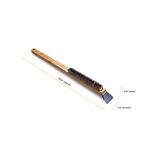 [OONI戶外窯烤爐]窯烤爐專用長柄清潔刷帶刮刀功能 Pizza Oven Brush 清潔刮刀 刮板 磋刀 不鏽鋼刷頭, , large