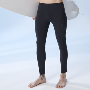 Monina Taiwan-made amphibious sun protection functional trousers (suitable for both men and women) unisex style can also be used as jellyfish pants/stream trekking pants solid black -L