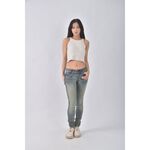 (L) gossip丹寧牛仔質感藍色長褲二手衣, , large