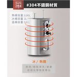 YUAN SHAN Floor-Standing Bottled Water Dispenser (Hot/Cold, No Bottle) YS-8202BWSI, , large