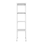 【Y HOUSE】45x45x150cm perforated plate four-layer rack perforated plate rack iron rack - painted white, , large