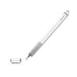 (4-Pack)[eFocusPearl White]DP22Dual-Head Disc Mesh Fine Stylus Pen, 珍珠白, large