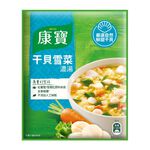康寶濃湯自然原味干貝雪菜43.1g, , large