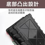 【TOPWAY】耐衝擊折疊工具箱 台灣製 PP雙層 三層 隔層自由配 零件收納 模型手工具 水電收納箱 手提箱 五金零件整理箱, , large