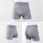 【AREXSPORT台灣製】P012 男竹炭內褲 無痕內褲 四角運動內褲 加大內褲 消臭內褲 竹炭四角內褲, , large
