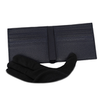 GUCCI Interlocking G Logo 對開8卡短夾/米色/黑藍色, , large