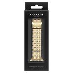 COACH Apple Watch 錶帶 38/40/41mm適用 C字水晶不鏽鋼錶帶 520禮物 送禮(不含手錶), , large