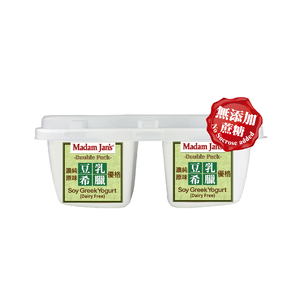 Non-sugared Soy Greek yogurt - 90g*2