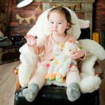 MaryMeyer美國蜜兒-標籤玩偶安撫巾-小綿羊, , large